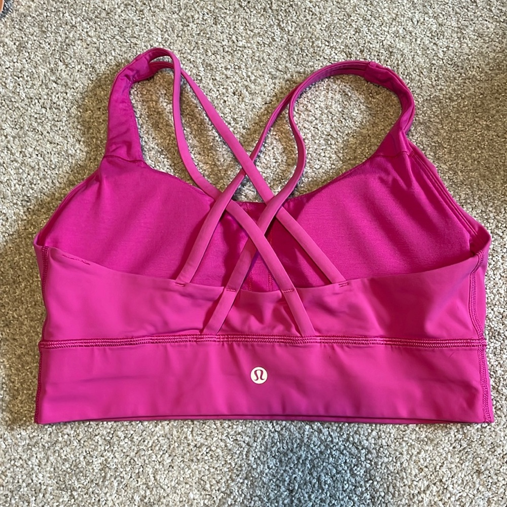 Lululemon energy longline bra, medium support